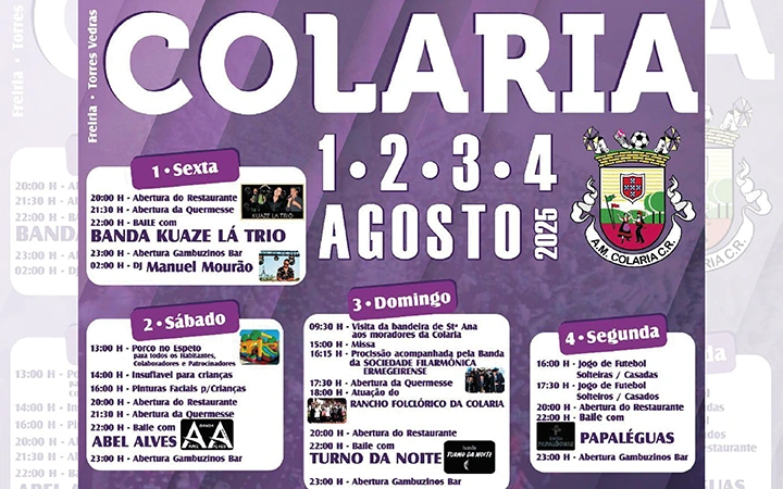 Festa da Colaria 2025